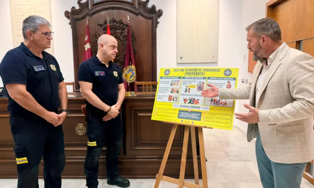 Lorca difundirá pautas de prevención para actuar ante un terremoto