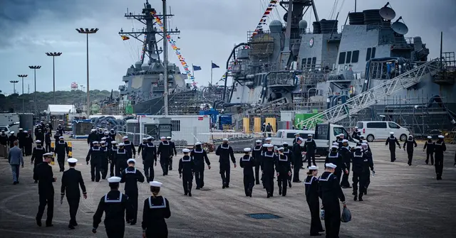 El USS John Basilone elevará a más de 7.000 la presencia estadounidense en Rota