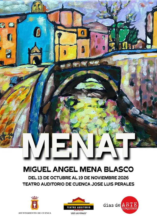 La obra de MENAT ocupará el Auditorio de Cuenca hasta el 19 de noviembre