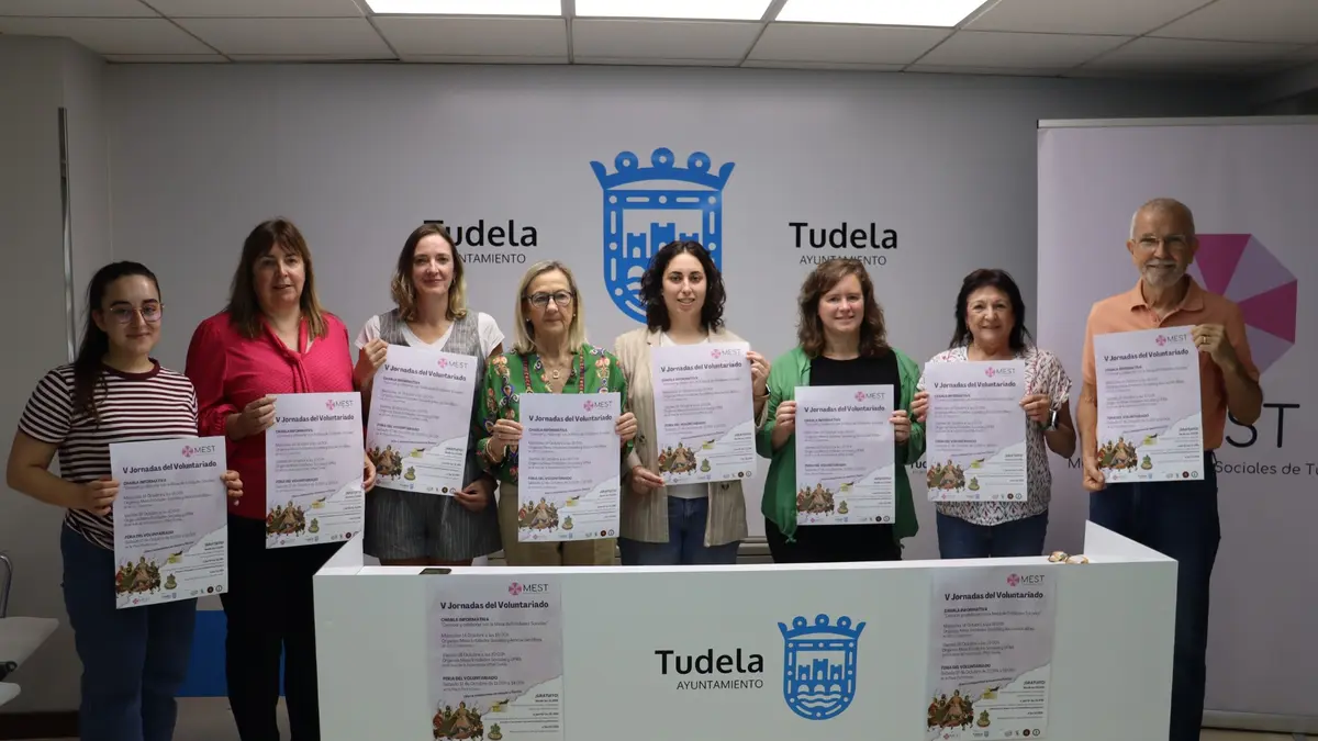 Tudela dedicará cuatro días a reconocer la labor de las personas voluntarias