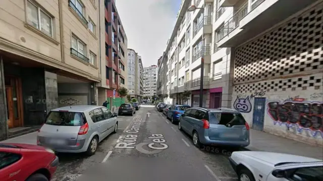Vigo cierra al tráfico la calle Camilo José por trabajos de mejora