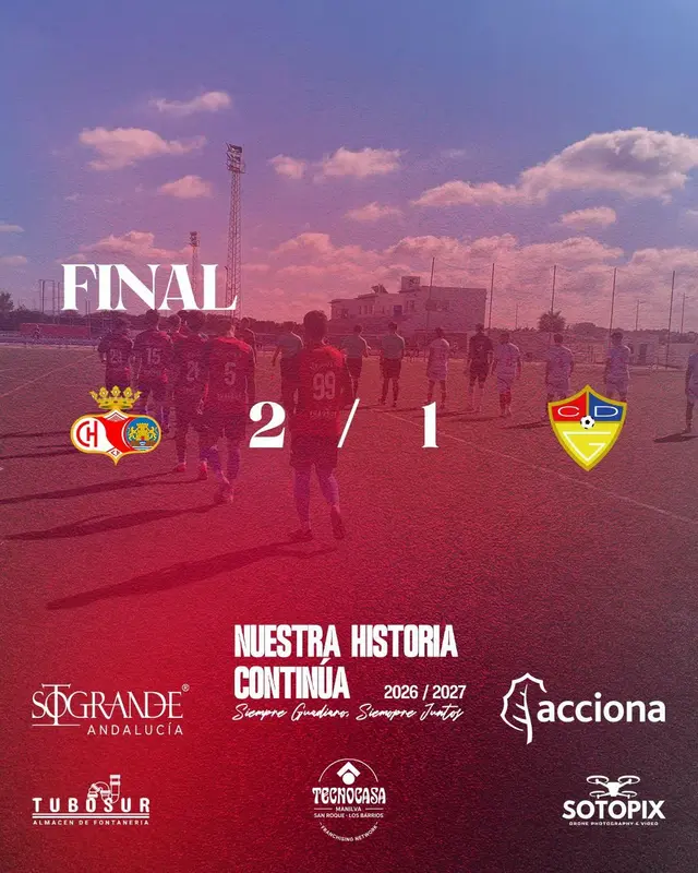El Guadiaro cae por la mínima frente al filial del Chiclana
