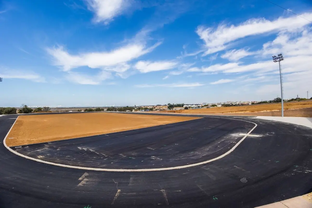 San Fernando prepara una pista de 400 metros con tecnología olímpica