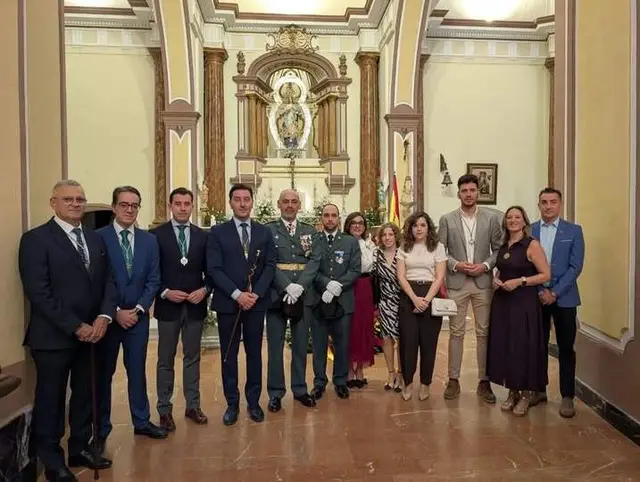 La Carolina participa en el acto de la Guardia Civil por la Hispanidad y el Pilar