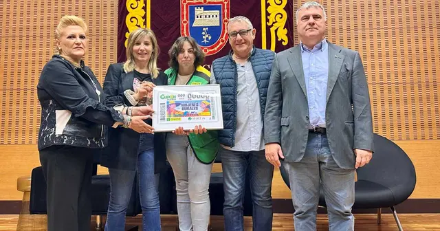 Marcilla presenta el cupón de la ONCE dedicado a las mujeres rurales