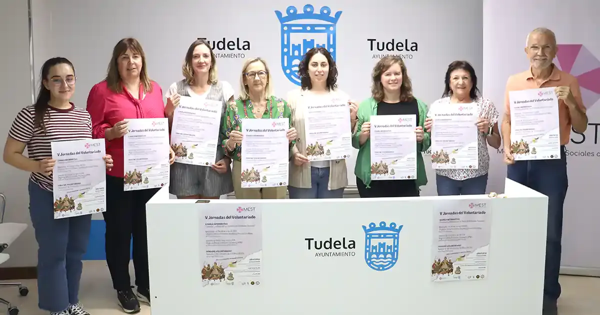 Tudela dedicará cuatro jornadas a reconocer la labor voluntaria