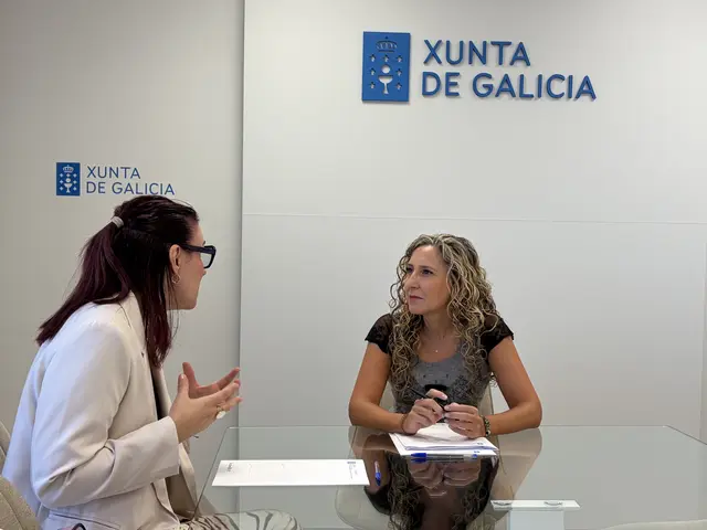 La delegada de la Xunta en Ferrol se reúne con la presidenta de I'TICS