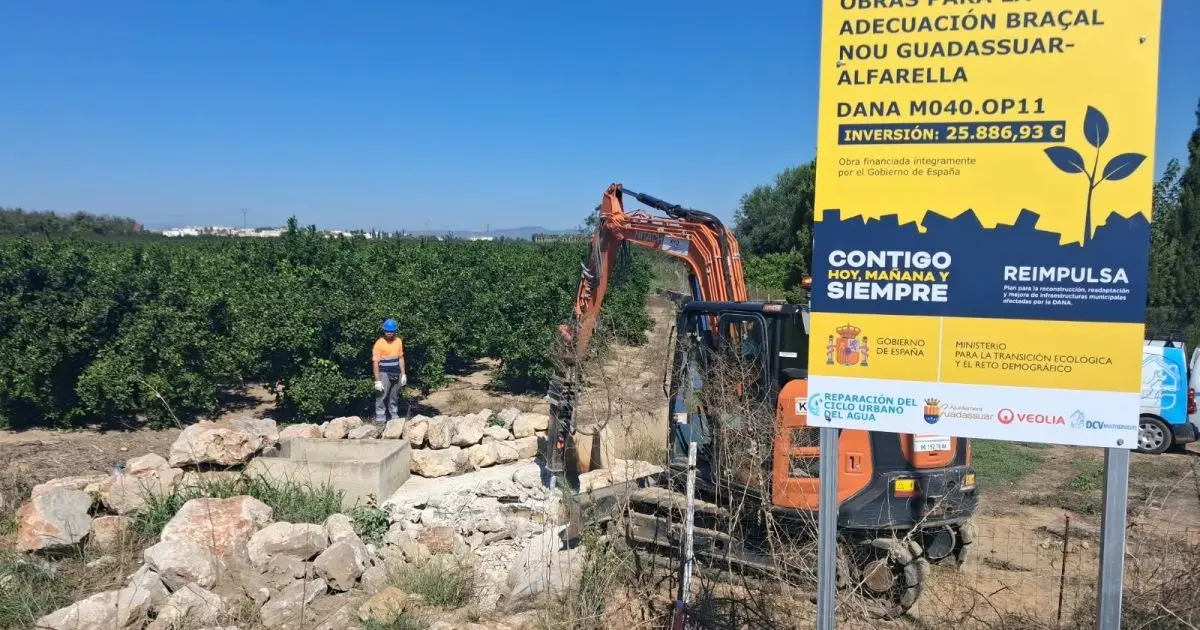 La reconstrucción tras la dana alcanza el 70% en Guadassuar