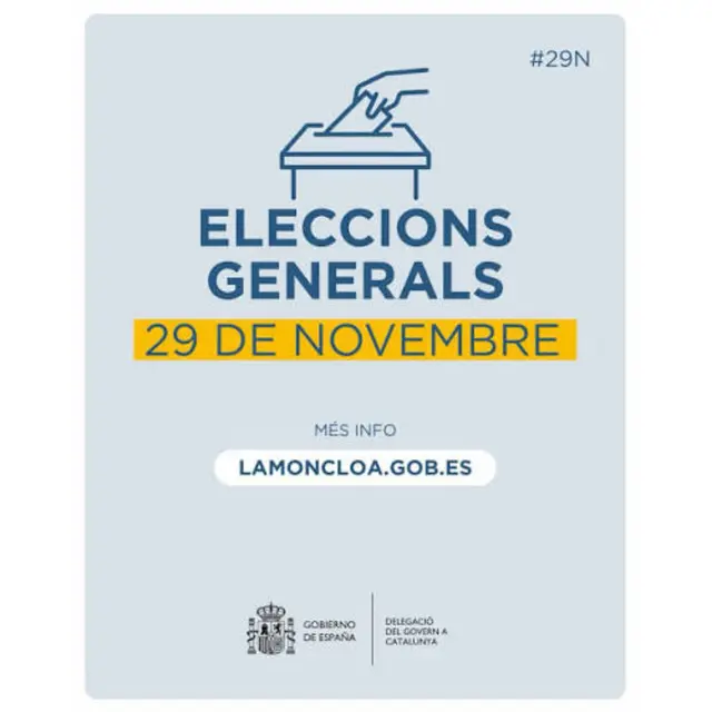 Tagamanent abre el plazo para revisar el censo electoral del 29N