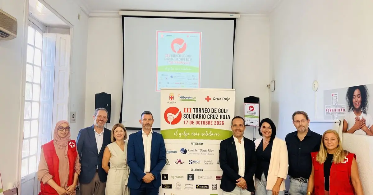 Alborán Golf acogerá el 17 de octubre el torneo solidario de Cruz Roja