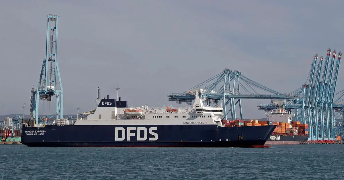 DFDS espera recuperar tráfico en el Estrecho con la llegada de un nuevo ferri