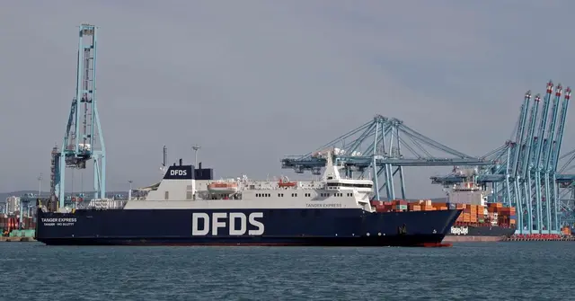 DFDS espera recuperar tráfico en el Estrecho con la llegada de un nuevo ferri