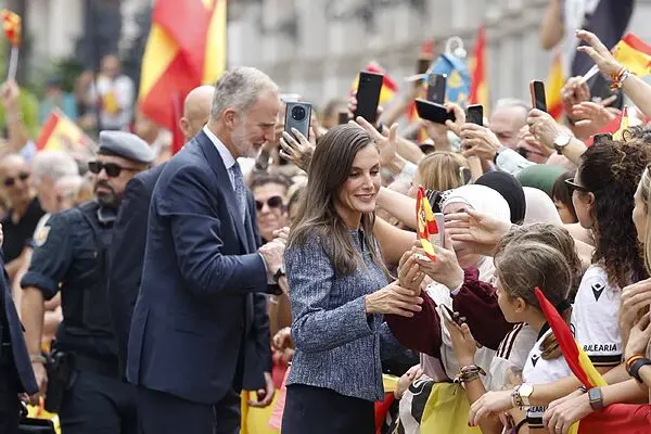 Ceuta recibe a Felipe VI y Letizia en su primera visita a la ciudad