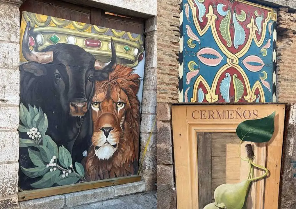 Tres murales vuelven a las calles de Toro tras su restauración