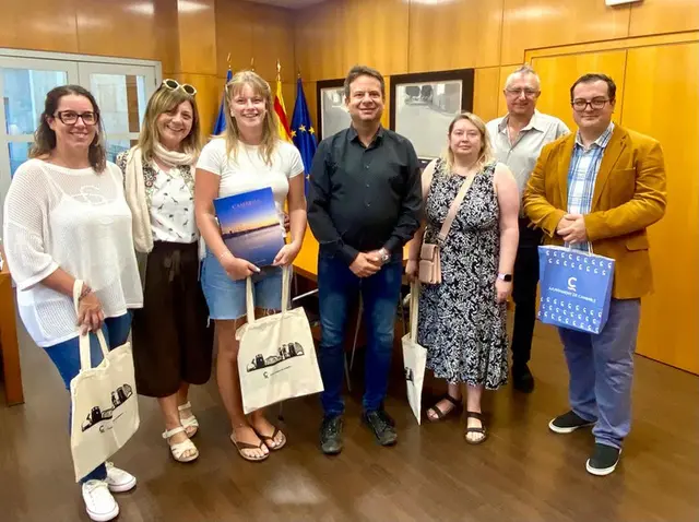 Cambrils acoge a docentes europeos en una visita de observación Erasmus+