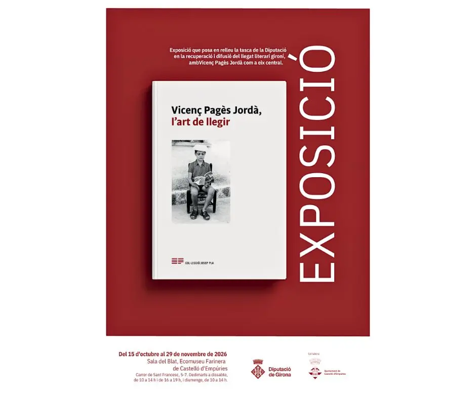 Los libros que marcaron a Vicenç Pagès llegan a la sala del Blat