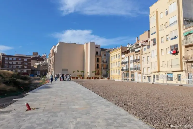 La renovación de Morería Baja y Cantarerías encara su tramo final