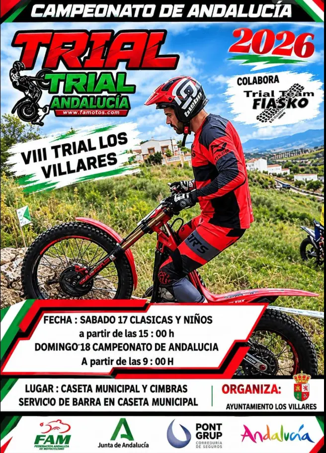 Los Villares prepara un fin de semana de trial con pruebas para clásicos y niños