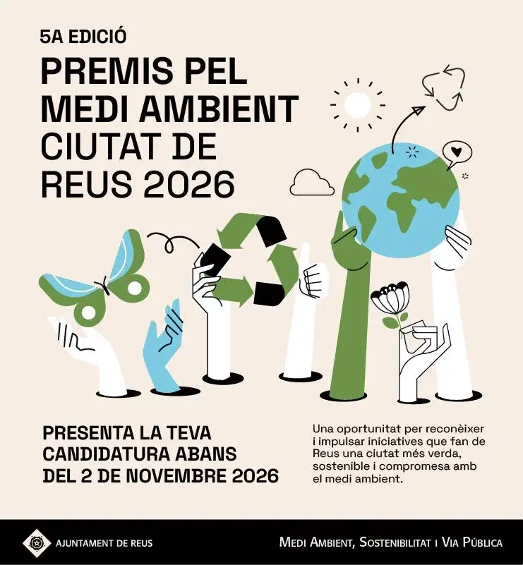 Reus recibe candidaturas para la quinta edición de sus premios ambientales