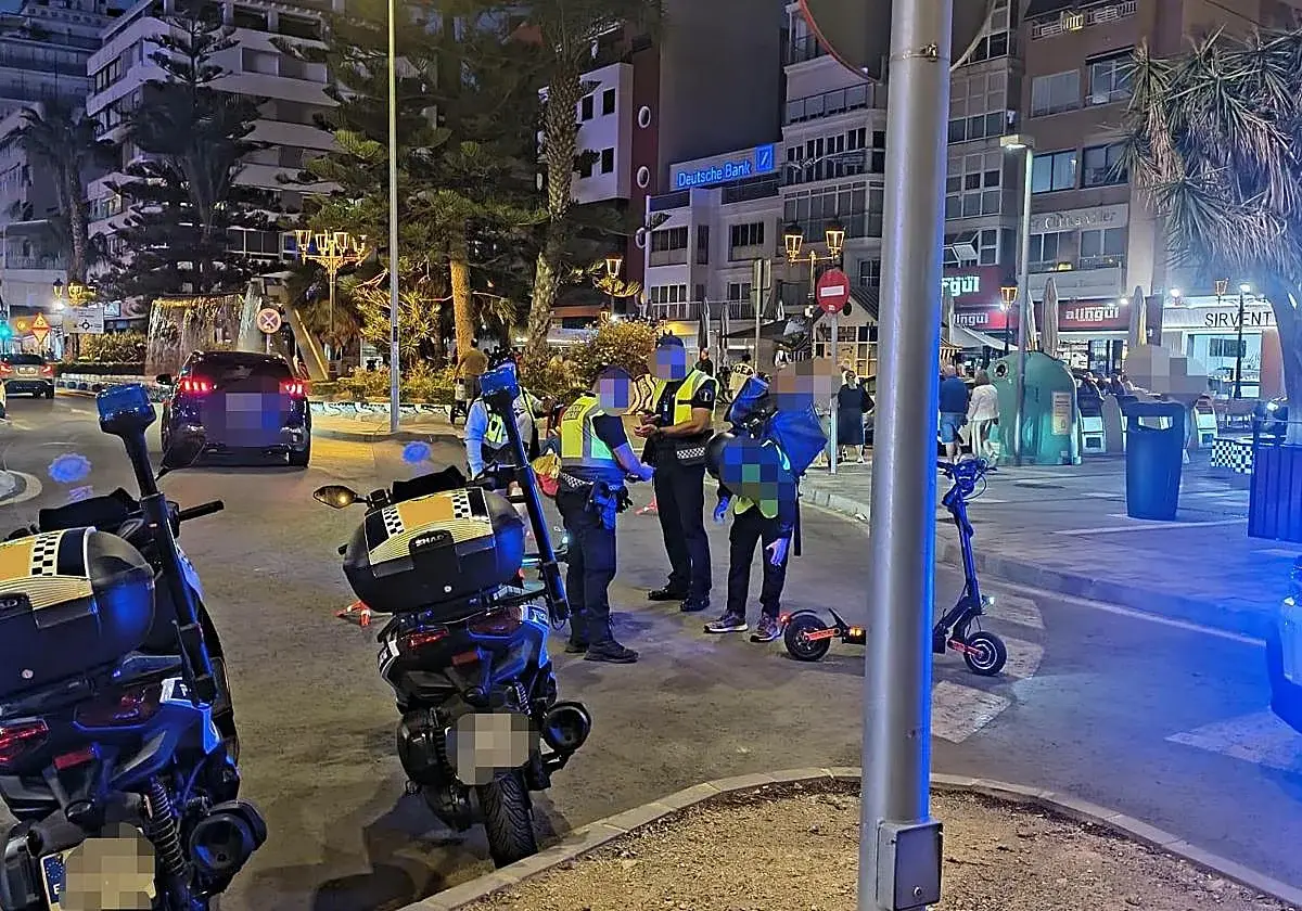 Alicante intensifica los controles a patinetes y retira dos de la circulación