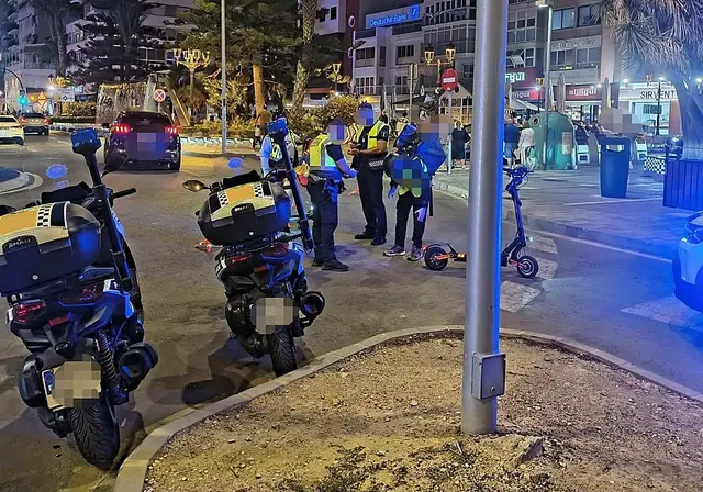 Alicante intensifica los controles a patinetes y supera las diez sanciones