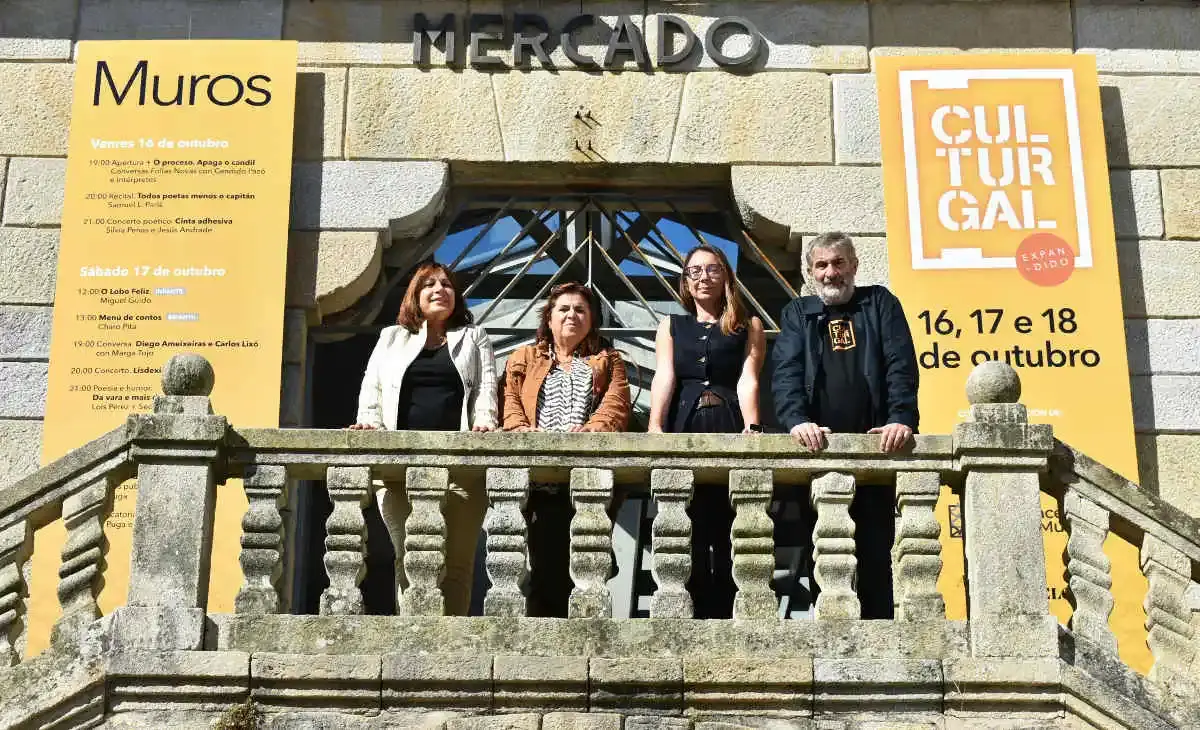 El Culturgal Expandido llevará actividades gratuitas al Mercado de Muros