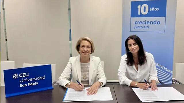 El Hospital Rey Juan Carlos y el CEU acuerdan formar a estudiantes sanitarios en Móstoles