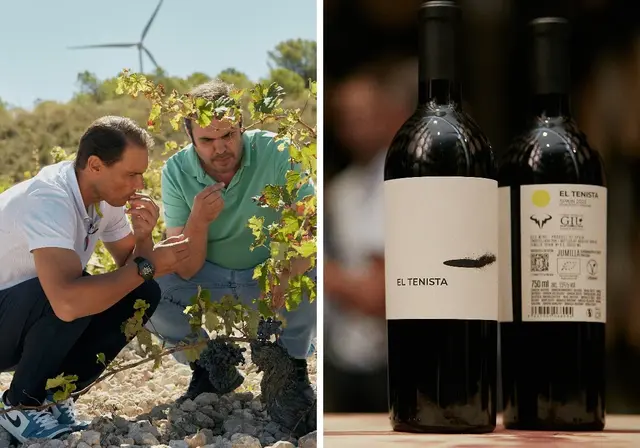 Nadal conoce el proyecto vinícola de la Familia Gil en Jumilla