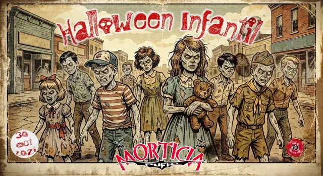 El Morticia organiza tres pases de Halloween Infantil el 30 de octubre
