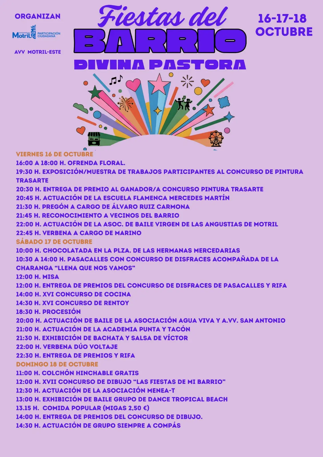 Capuchinos celebrará las fiestas de la Divina Pastora del 16 al 18 de octubre