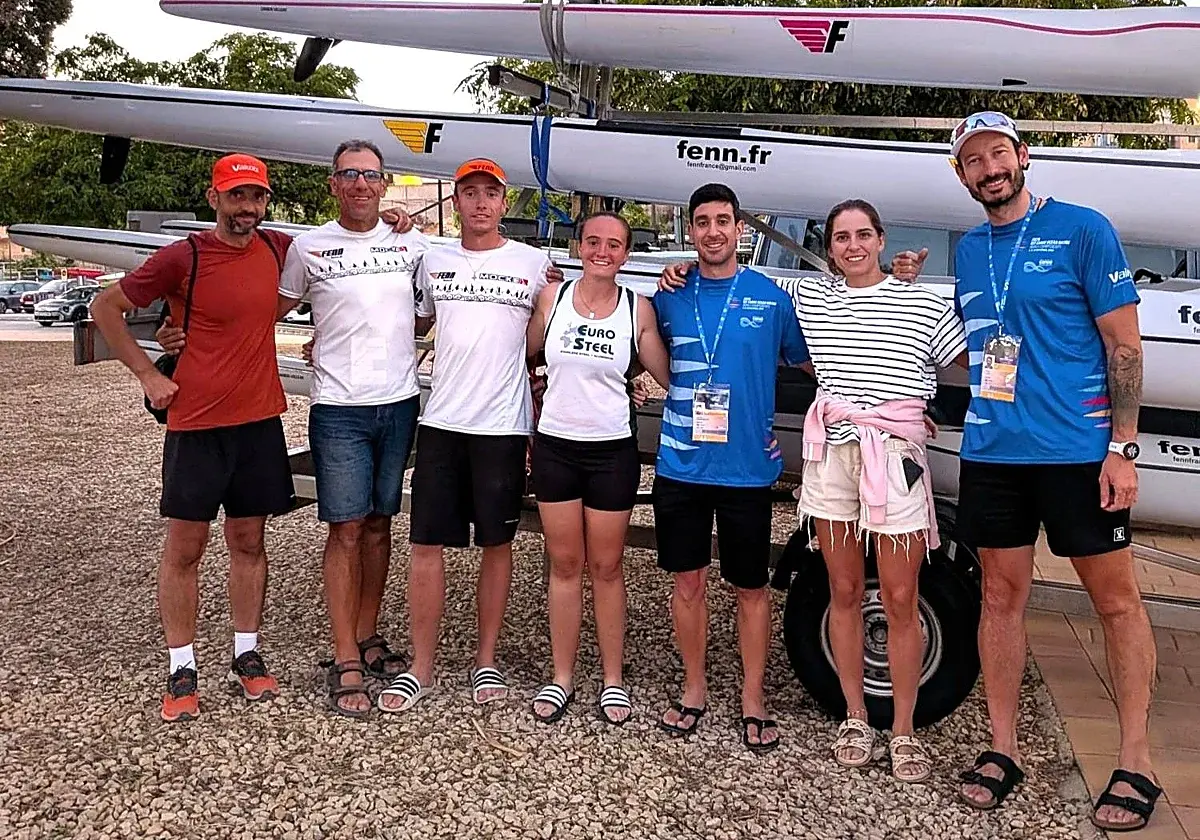 Pasaia sobresale en el Mundial de kayak de mar