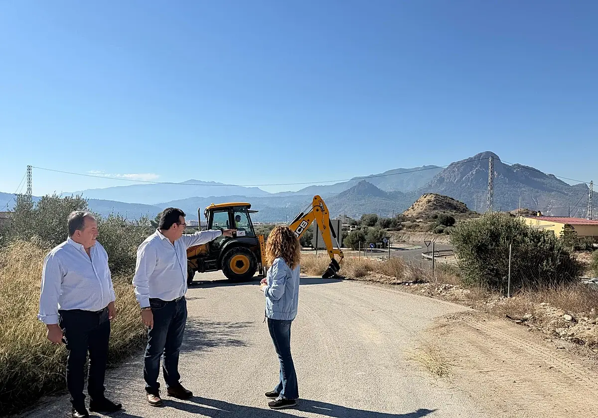 Cieza inicia las obras del colector de Ascoy para combatir los malos olores