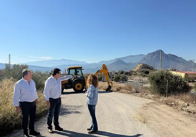 Cieza inicia las obras del colector de Ascoy para combatir los malos olores