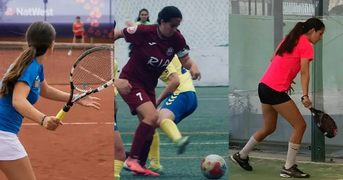Tamara Cansado suma el pádel a una trayectoria entre tenis y fútbol