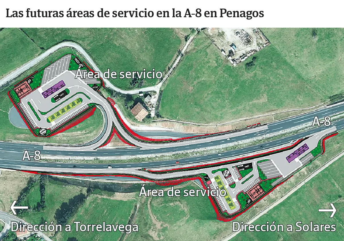 La futura estación ultrarrápida de Penagos sale a licitación por 11,2 millones