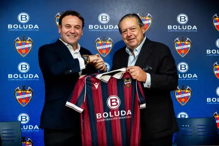 La cantera del Levante UD tendrá a Boluda Corporación Marítima como patrocinador principal