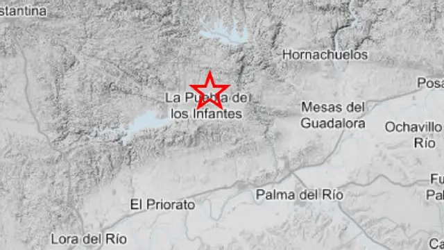 Un pequeño seísmo queda registrado al norte de La Puebla de los Infantes