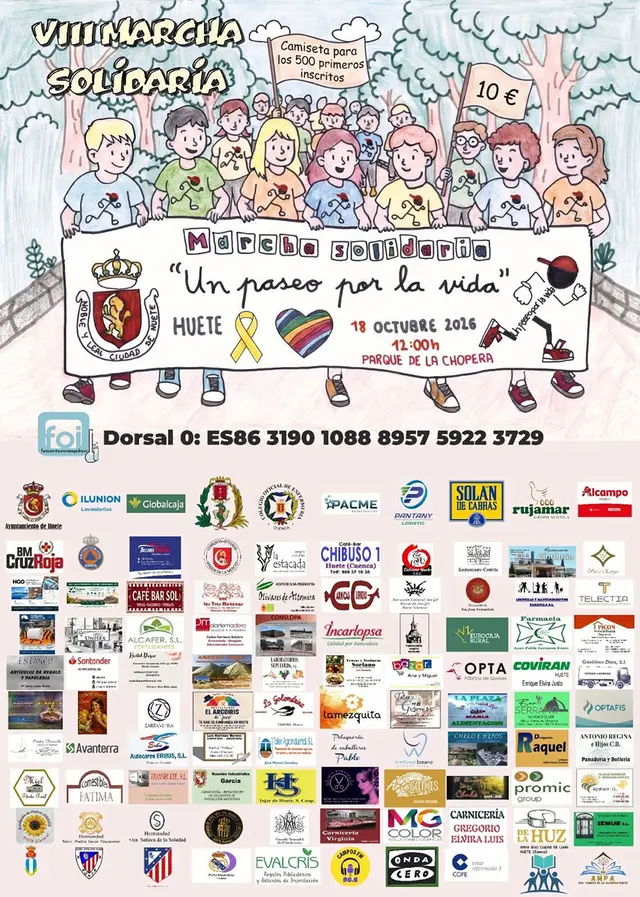 La Marcha Solidaria de Huete celebrará su octava edición el 18 de octubre