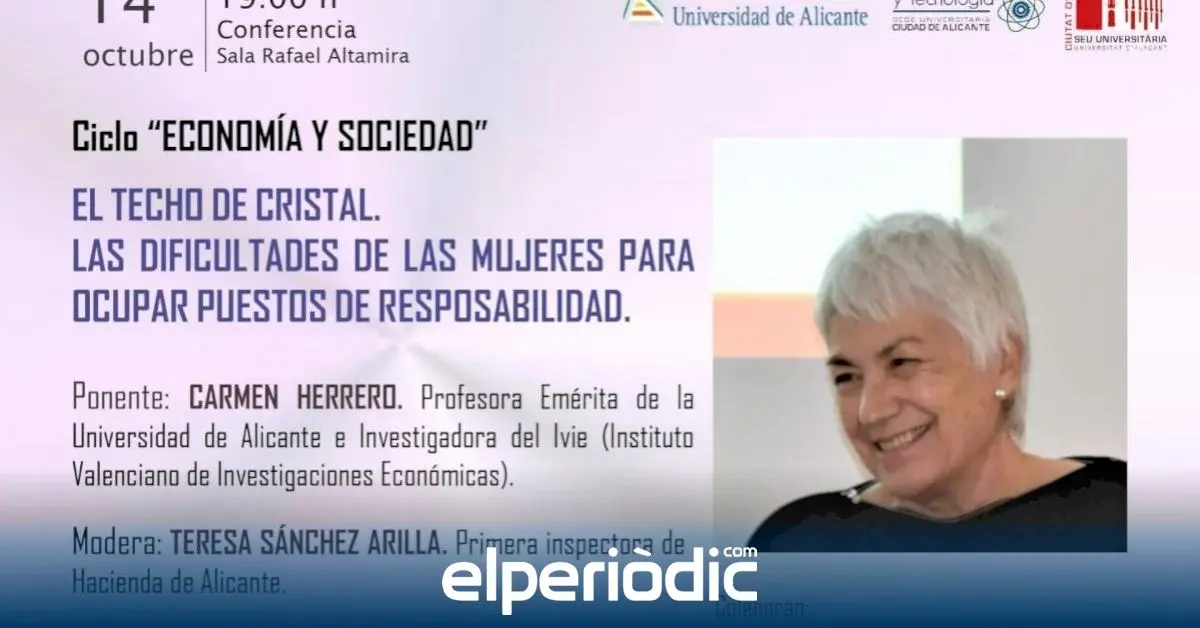 Carmen Herrero abordará las barreras de acceso de las mujeres a puestos de responsabilidad