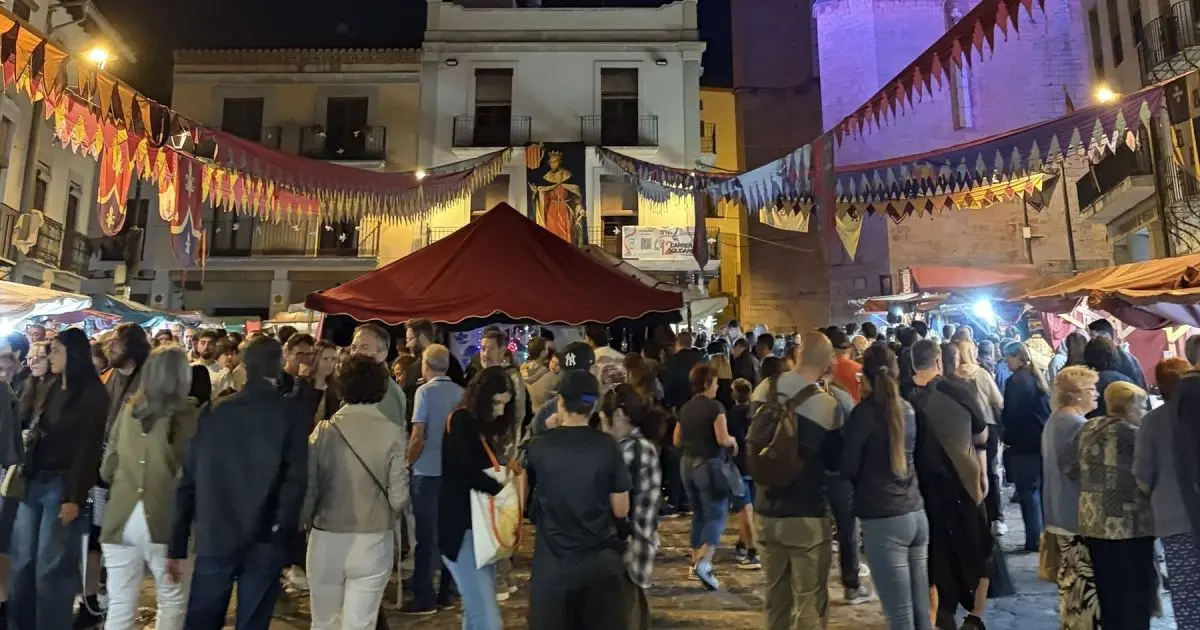 El Mercado Medieval de Sagunt supera los 40.000 visitantes y registra buenas ventas