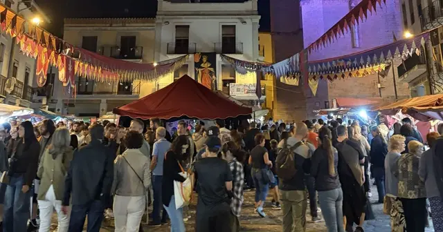 El Mercado Medieval de Sagunt supera los 40.000 visitantes y registra buenas ventas