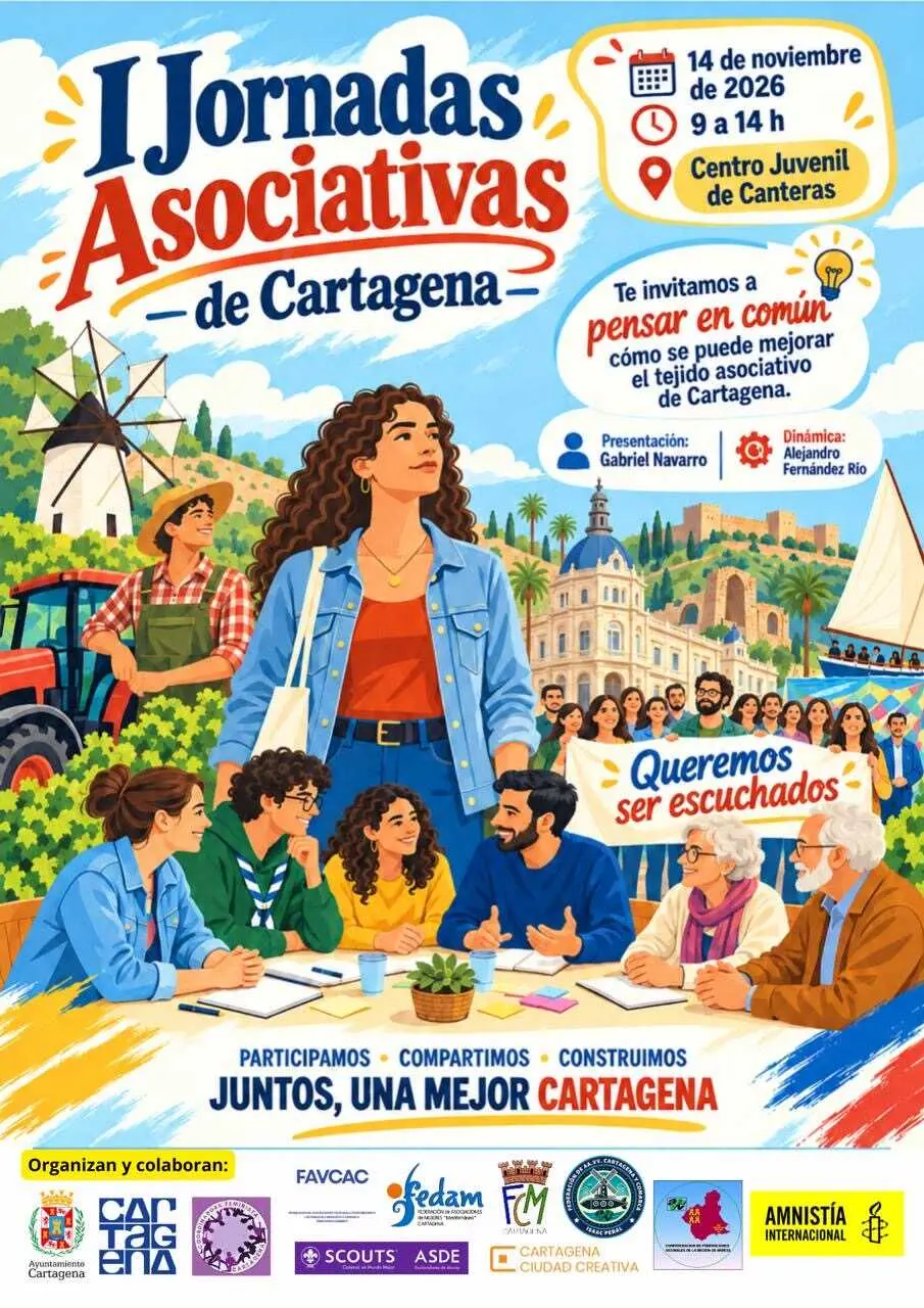 Cartagena convoca a asociaciones y vecinos a pensar el futuro de la participación