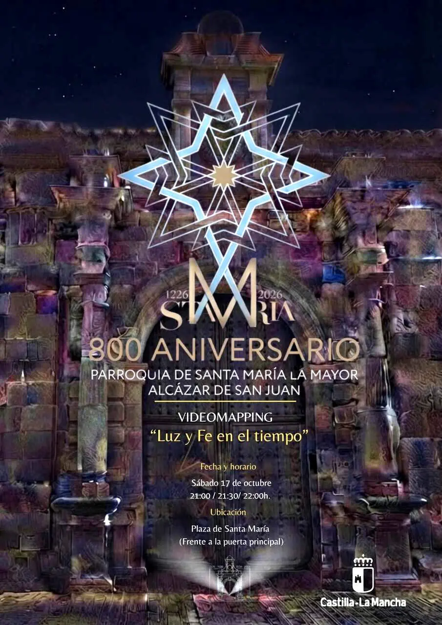 Santa María proyectará un videomapping por su VIII centenario