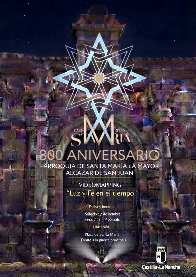Santa María proyectará un videomapping por su VIII centenario