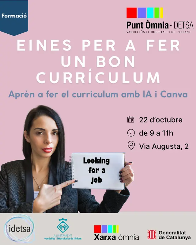 Un taller enseñará a preparar el currículum con IA y Canva