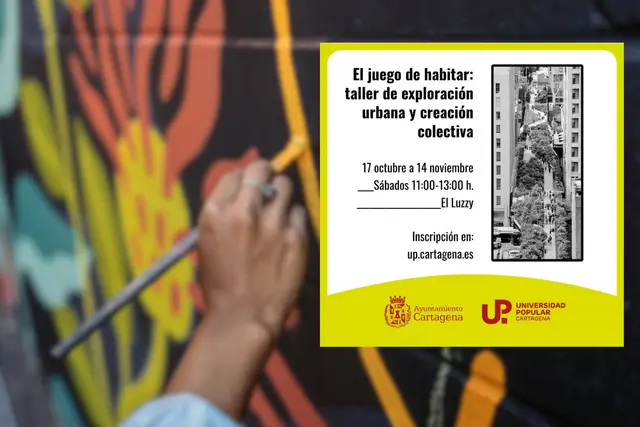 Cartagena recorrerá la ciudad y creará un mural en un nuevo taller participativo