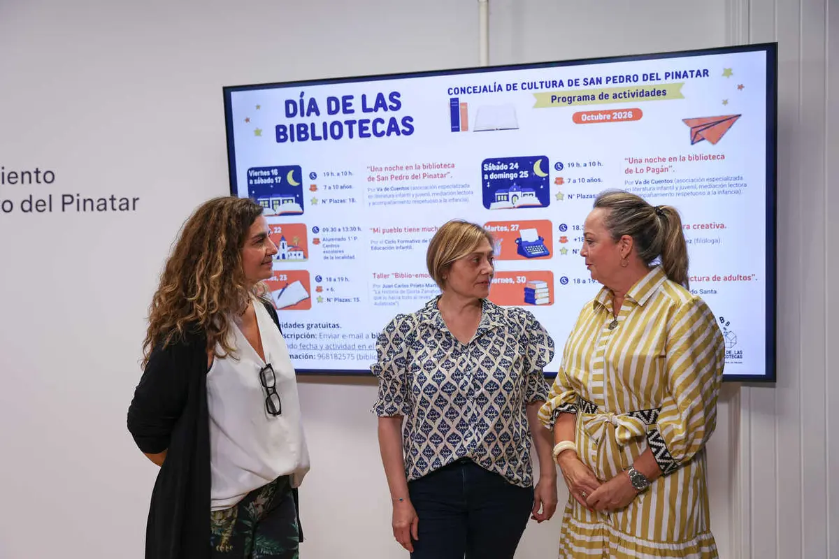 Las bibliotecas de San Pedro y Lo Pagán preparan actividades especiales en octubre