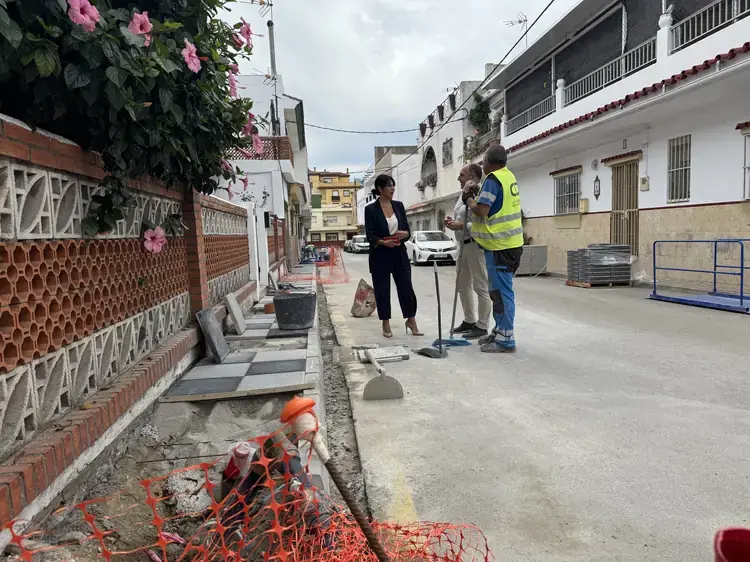 Obras en la calle Perdiz para facilitar el paso peatonal en Estación