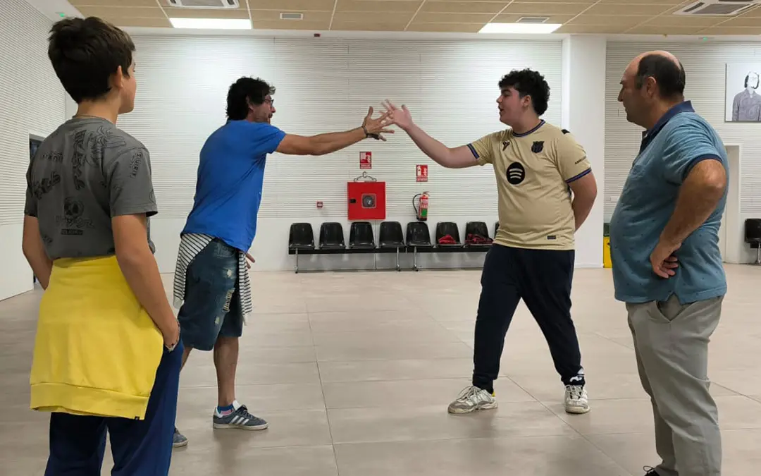 La morra inicia su primera liga comarcal en Torrecilla de Alcañiz