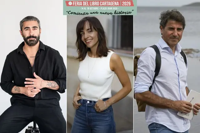 La Feria del Libro de Cartagena reúne el jueves a Rayden y dos autores